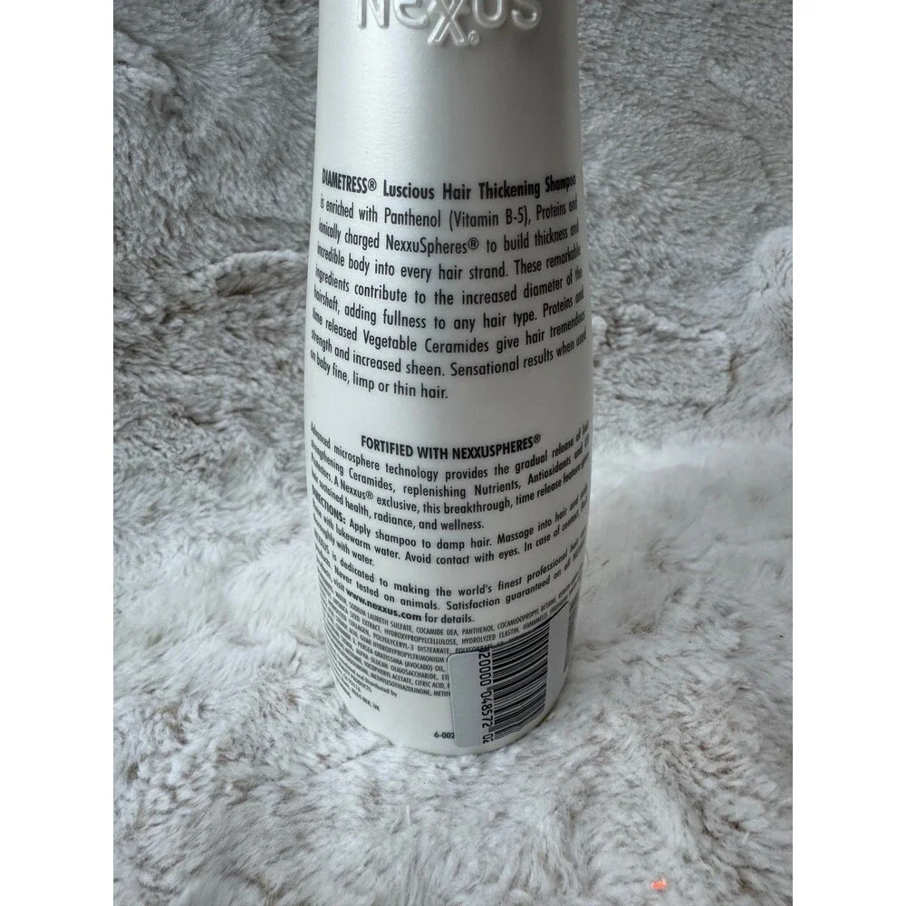Nexxus Diametress Luscious Hair Thickening Shampoo 13.5 Oz (ORIGINAL FORMULA)